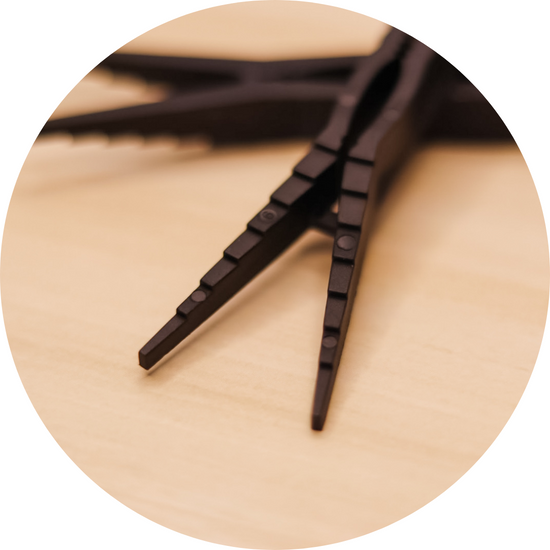 Truwiks has legs stepped in even increments for self centering